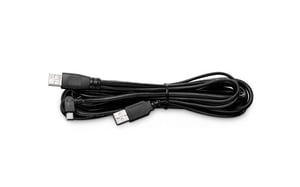 Wacom ACK4120602 USB 2.0 Cable, 3 m, USB A to USB A/Micro-USB B, Black