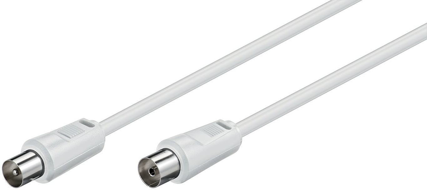 Microconnect COAX015W kabel koncentryczny 1,5 m Biały