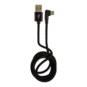 LC-Power LC-C-USB-MICRO-1M-2 kabel USB USB A Micro-USB B Czarny