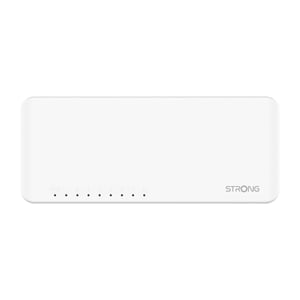 Strong SW8000P Gigabit-Ethernet-Netzwerk-Switch (10/100/1000) Weiß