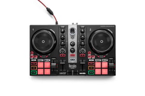 Hercules INPULSE 200 MK2 2-Kanal-Vinyl-Scratcher. Mehrfarbig