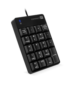 Connect IT CKB-0060-BK klawiatura Biuro USB Czarny