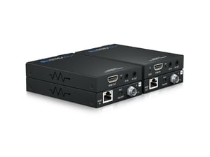 Blustream HEX70SL-KIT przedłużacz AV Nadajnik i odbiornik AV Czarny