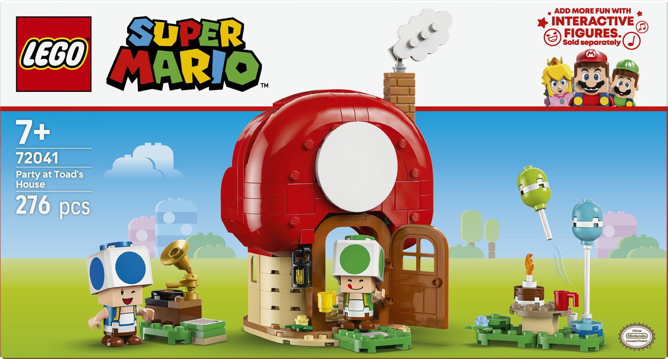 LEGO Super Mario Toad i domówka