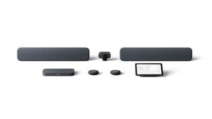 Lenovo Google Meet Series One Room Kits mit Gen 2-Videokonferenzsystem, 12 MP, kabelgebundenes LAN, Videokonferenzsystem für Gruppen