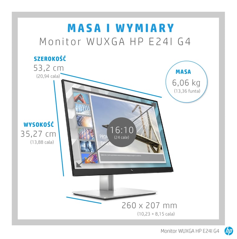 HP E-Series Monitor E24i G4 WUXGA