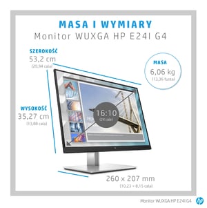 HP E-Series Monitor E24i G4 WUXGA