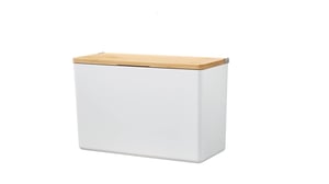 TESA BABOO Beige, vit plastförvaring för badrummet