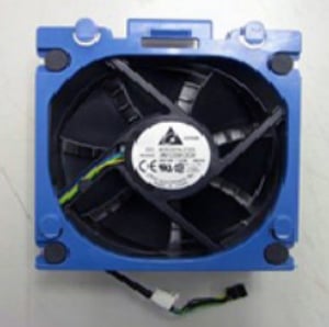 HPE 686748-001 kylsystem för datorer Processorfläkt 9,2 cm Svart, Blå