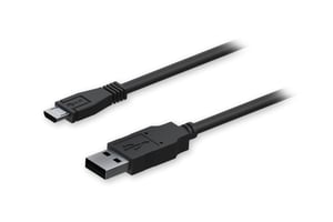 Teltonika PR2US08M kabel USB USB 2.0 0,8 m USB A Micro-USB B Czarny