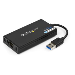 StarTech USB32HD4K externt grafikkort via USB, 3840 x 2160 px, svart