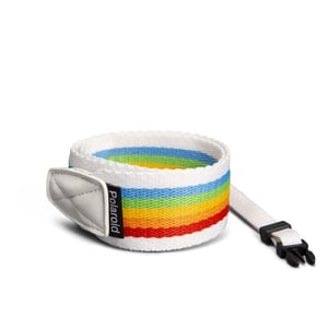 Polaroid Camera Strap — Flat Strap for Instant Camera, White