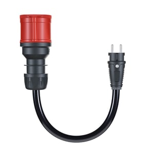 go-e CH-04-02 Verteiler 0,3 m 1 x Netzsteckdose Innenbereich Schwarz, Rot