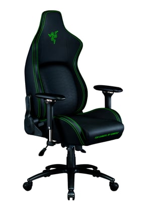 Razer Iskur Gamingfåtölj Klädd sits Svart
