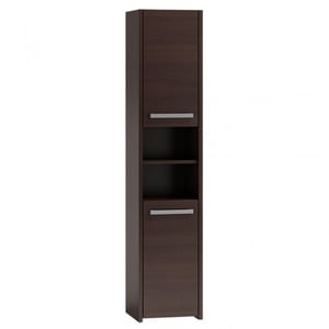 Topeshop S40 WENGE szafka łazienkowa Brązowy