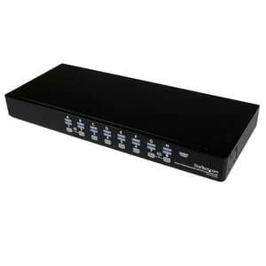 StarTech SV1631DUSBU przełącznik KVM Możliwości montowania w stelażu Czarny