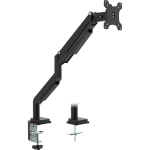 InLine 23158B uchwyt / stojak do monitorów 43,2 cm (17") Biurko Czarny