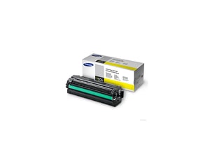 Samsung CLT-Y506L Tonerkassette, 1 Stück. Original, Gelb