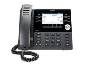 Mitel 6930w telefon VoIP Czarny Wi-Fi