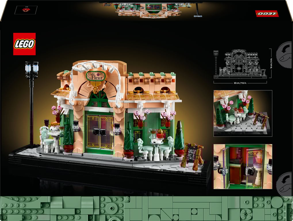 фото Блоковий конструктор LEGO Icons Французька кав