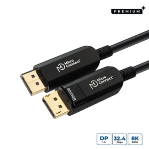 Microconnect DP-MMG-1500V1.4OP DisplayPort-Kabel, 15 m, schwarz