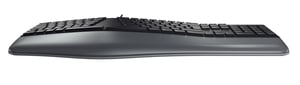 CHERRY KC 4500 ERGO klawiatura Uniwersalne USB QWERTY British English Czarny