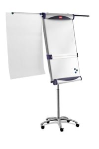 Nobo Classic Freistehend 1000 x 700 mm Blau, Silber