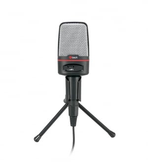 C-TECH MIC-02 mikrofon Czarny Mikrofon stołowy