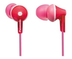 Panasonic RP-HJE125E-P hörlurar/headset, trådbundna, in-ear, musik, rosa
