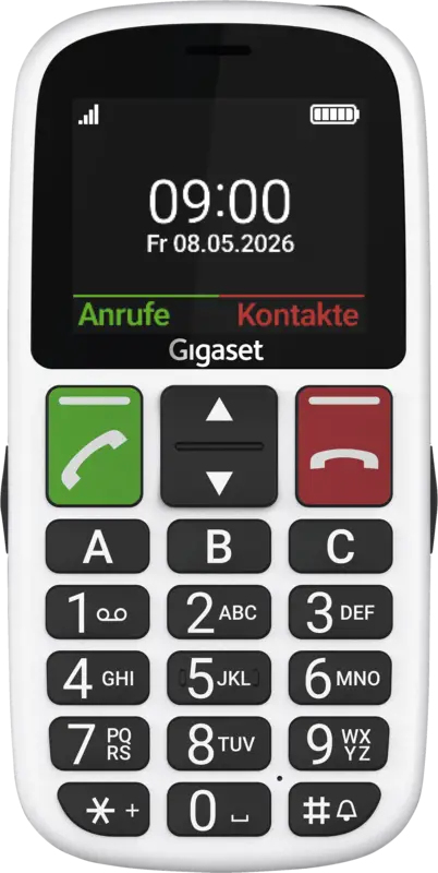 Gigaset GL30 5,59 cm (2.2") 106 g Kremowy Telefon dla seniora