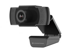 Conceptronic AMDIS01B 2 MP Webcam, 1920 x 1080 px, USB 2.0, Black