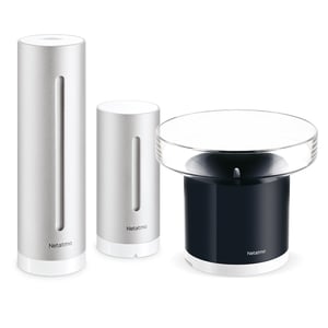 Netatmo NBU-NWS-NRG-EU cyfrowa stacja meteorologiczna Srebrny Bateria Wi-Fi