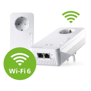 Devolo Magic 2 WiFi 6 next - Starter Kit 3000 Mbit/s Przewodowa sieć LAN Wi-Fi Biały 2 szt.