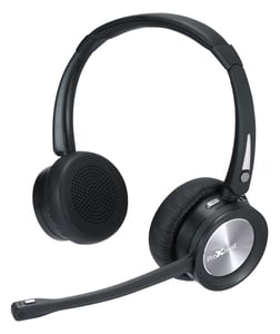 ProXtend Sonnet Duo Trådlösa hörlurar med huvudband Samtal/musik Micro-USB Bluetooth Laddningsstation Svart