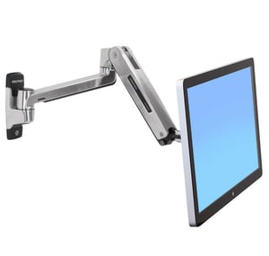 Ergotron LX HD Sit-Stand 116,8 cm (46") Ściana Srebrny
