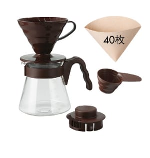 Hario V60 02 Set Ręczny Przelewowy ekspres do kawy