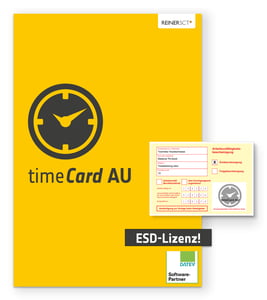 Reiner SCT timeCard AU, 250 employees, ESD, 1 year TV ad 1 license Electronic Software Download (ESD) 1 year(s) 12 months