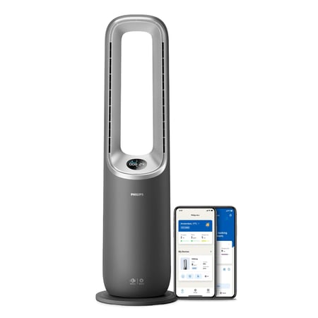 Philips Air Performer seria 8000 AMF870/15 Oczyszczacz 3w1 z funkcją wentylatora i ogrzewania