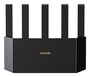 Tenda TE3L v1.0 BE3600 trådlös Gigabit Ethernet-router med dubbla frekvensband (2,4 GHz/5 GHz) Svart