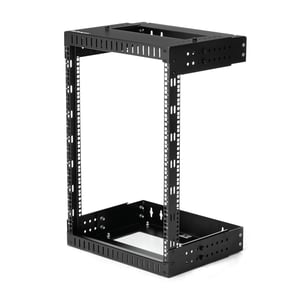 StarTech RK15WALLOA stojak 15U Szafa wisząca Czarny