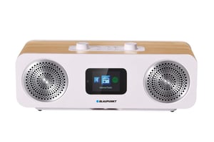 Blaupunkt IR50DAB Digitales Internet-Radio, Weiß, Holzoptik
