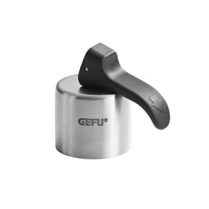 GEFU BOTELO Bottle/Carafe Stopper, Black, Stainless Steel