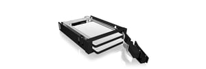 ICY BOX IB-2227StS 8.89 cm (3.5") Storage Drive Tray, Black