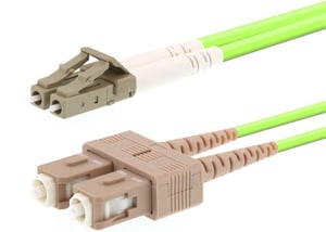LOGON PROFESSIONAL AL5LCSC10I/5I kabel InfiniBand / światłowodowy 10 m LC SC Jasnozielony