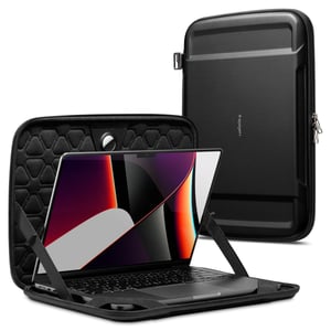 Spigen Rugged Armor Pro Pouch 40.6 cm (16") Pouch Case Black