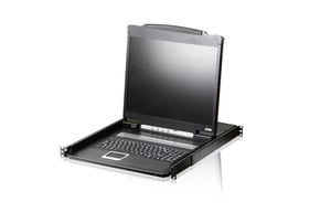 ATEN CL1000N konsola rackowa 48,3 cm (19") Czarny 1U