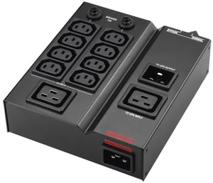 PowerWalker MBS/PDU IEC 1-3 kVA Power Distribution Unit (PDU) with 9 x Power Outlets, Black