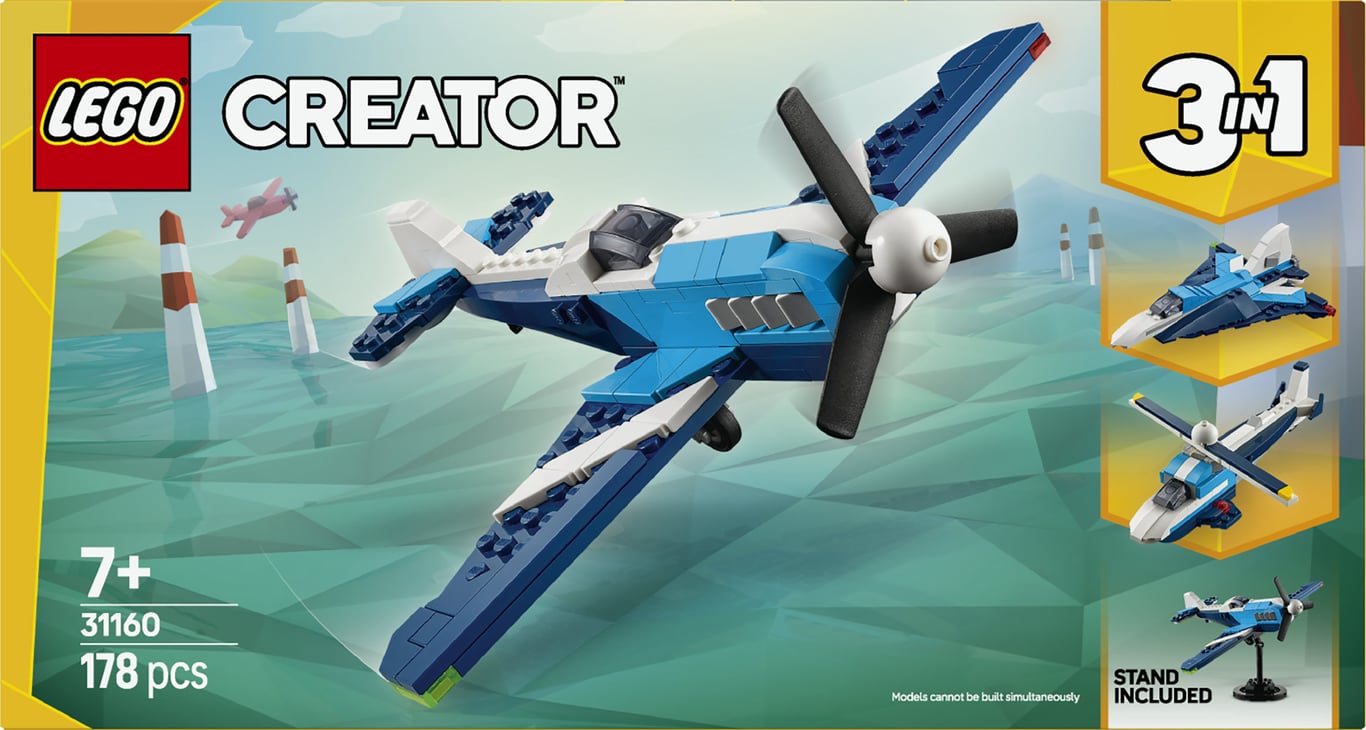 LEGO Creator Statek powietrzny: samolot wyścigowy