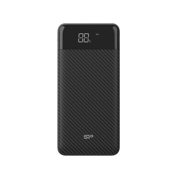 фото Зовнішній акумулятор (павербанк) Silicon Power GP28 10000mAh Black (SP10KMAPBKGP280K)