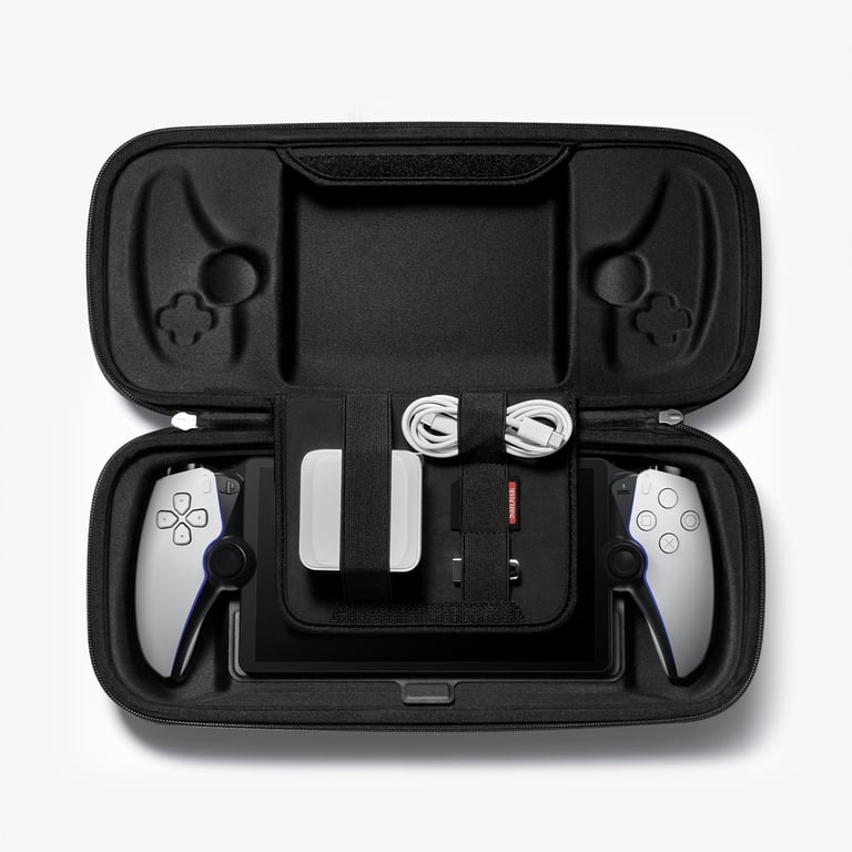 Spigen PlayStation Portal Case Etui zamykane Sony Poliuretan (PU) Czarny